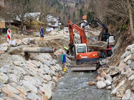 Sanacijska obnova vodotokov in hudournikov po poplavah (24)